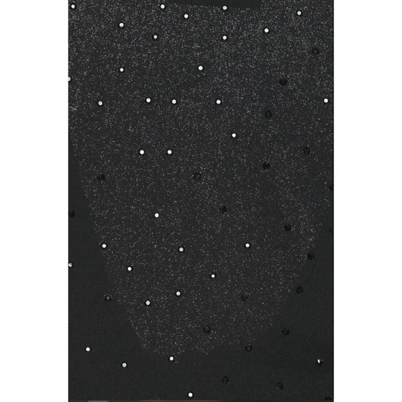 Blumarine Hot Fix Crystal Long Sleeve Crop Top in Nero Black 38 2 Womens Cropped - Picture 5 of 16